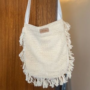 Crochet crossbody bag
